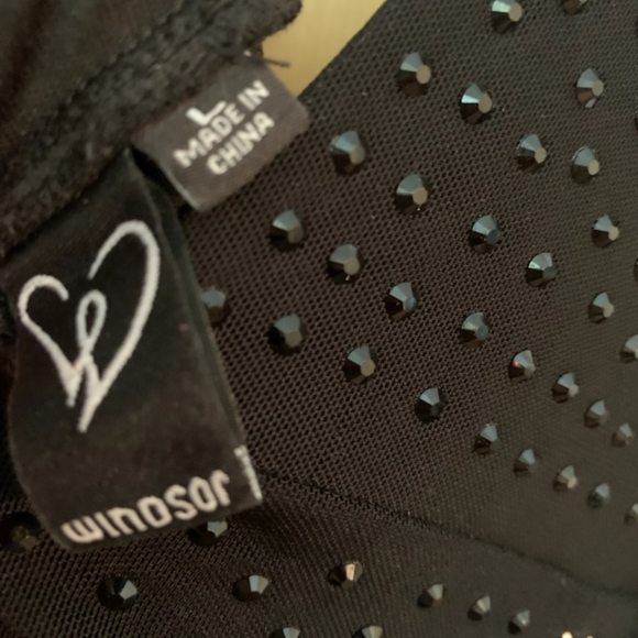 Windsor Sheer Long Sleeve Dress Size L - Picture 4 of 4